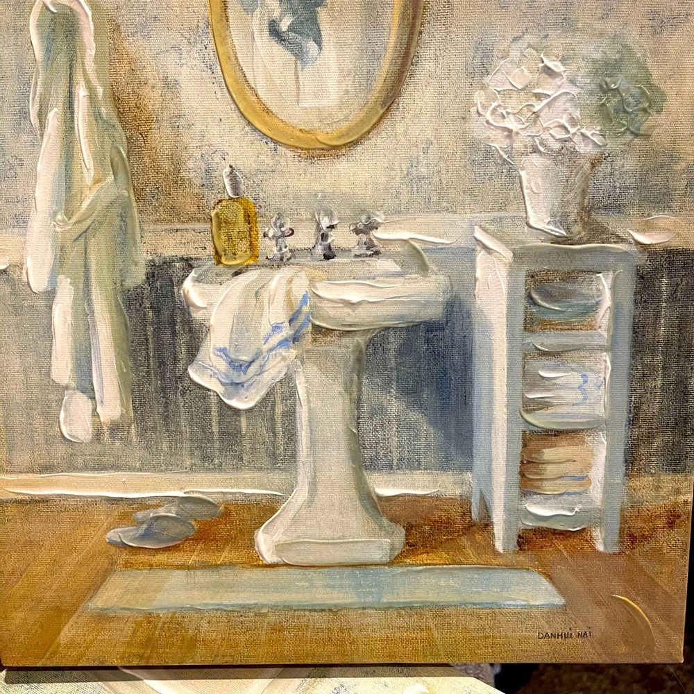 BATHROOM WALL DECOR PICTURE